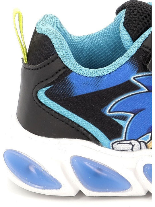 Kids Sneakers with Lights Black