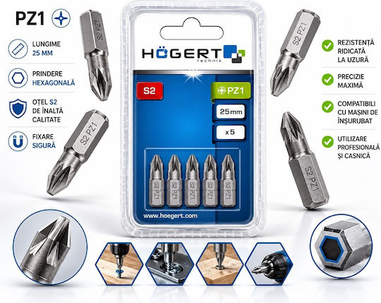 Högert Σετ 5 Κατσαβίδια