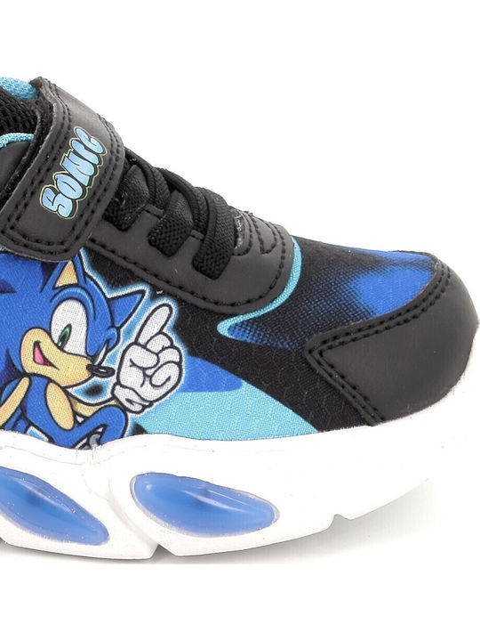 Kids Sneakers with Lights Black