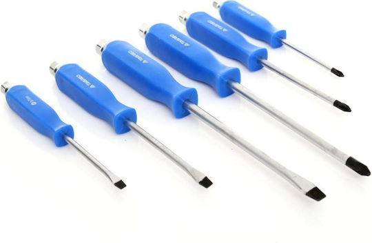 Set 6 Șurubelnițe Diferite Drept + Cruce Ta4040 Tagred