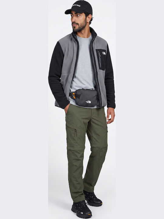 Yumiori Herren Fleecejacke Grau