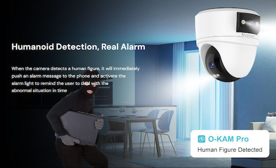 Vstarcam CS2DR IP Surveillance Camera Wi-Fi Full HD+ 3MP Waterproof with Two-Way Communication and Lens 4mm