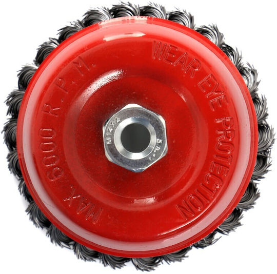 Perie Pentru Polizor Unghiular Kraft&dele M14 125mm Sârmă de Oțel Kd10973