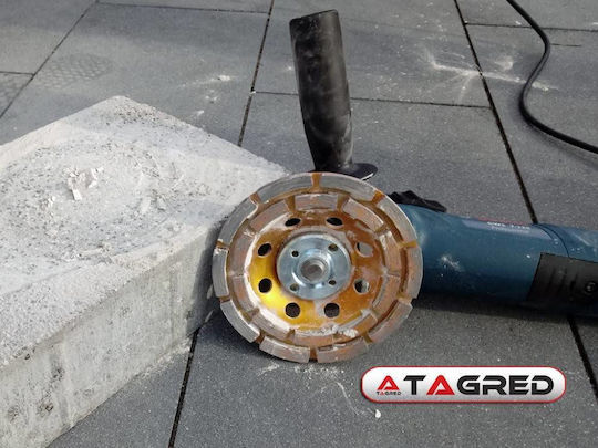 Diamantschleifscheibe Für Beton Tagred Ta1031 125mm 3mm Schicht