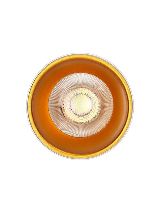 Orno Single Spot with Socket GU10 in White Color