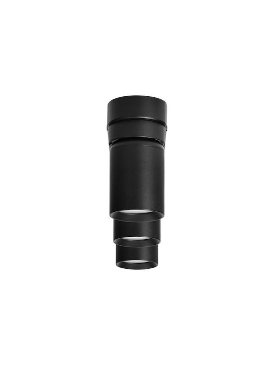 Orno Dreifach Spot mit Fassung GU10 in Schwarz Farbe