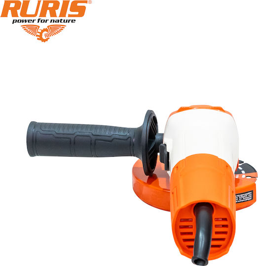 Ruris Ra850 – 850 W Angle Grinder 125 Mm Disc 11000 Rpm Power Off System Soft Grip Handle