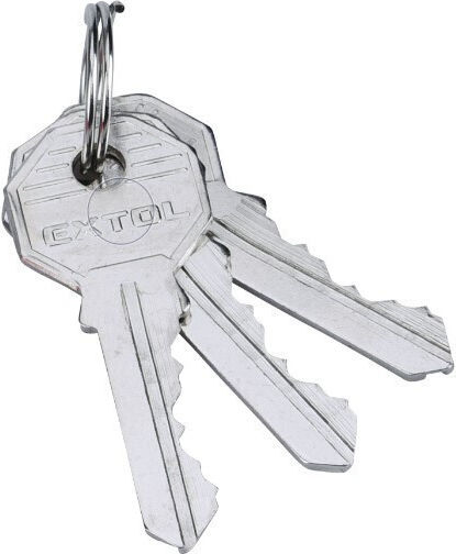Extol Lăcăt Potcoavă cu cheie 50mm Red 1buc