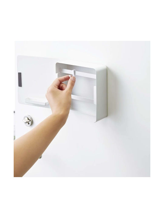 Yamazaki Metallic Wall Key Hook Tower 5 Hooks 15.8x5.5x15.8cm