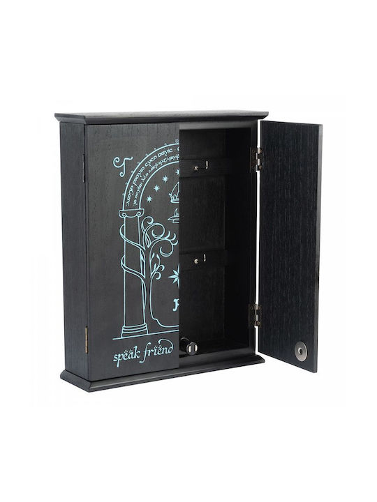 Grupo Erik Wooden Wall Key Box With Lock 21x6x26cm