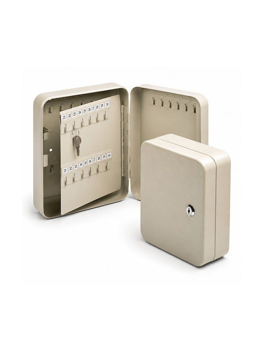 Artekko Wall Key Holder 45 Positions Lock Ts0050 30x8x24cm