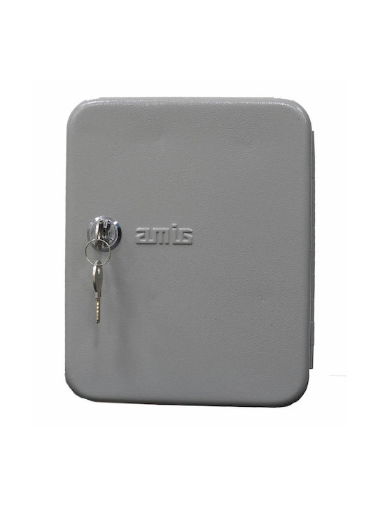 Amig Wall Key Hook Metallic 45 Hooks 24x7x30cm