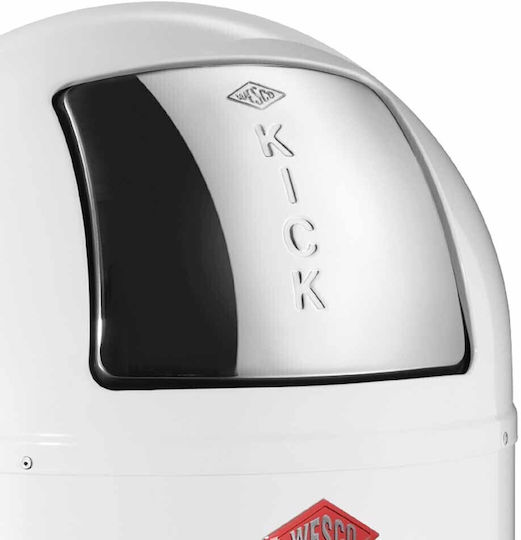Кош за боклук 40л Kickboy сребрист Wesco