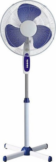 Pedestal Fan 40W 40cm Diameter White