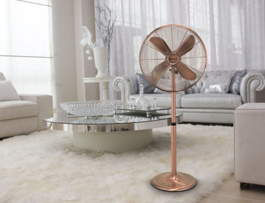 Beper Pedestal Fan 40W Diameter 45cm Copper