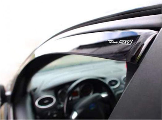 Heko Set of Windbreakers Front Car Dark Fime for Hyundai Lantra 2pcs