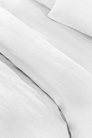 Guy Laroche Color Plus Super-Double Bed Sheet 240x270cm White