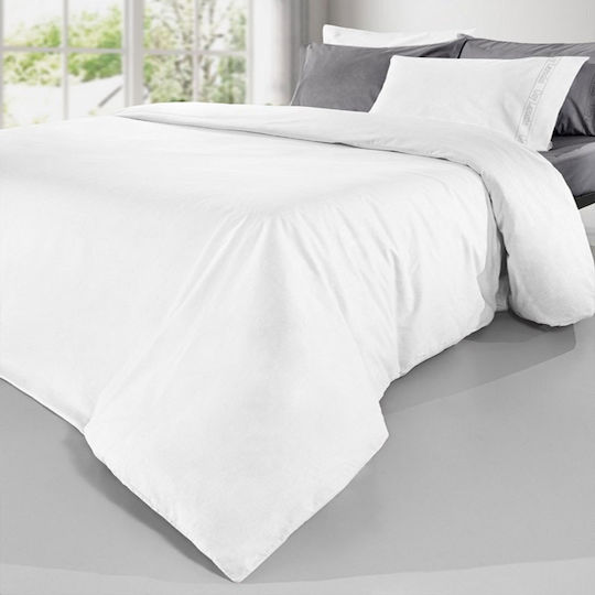 Guy Laroche Color Plus Super-Double Bed Sheet 240x270cm White