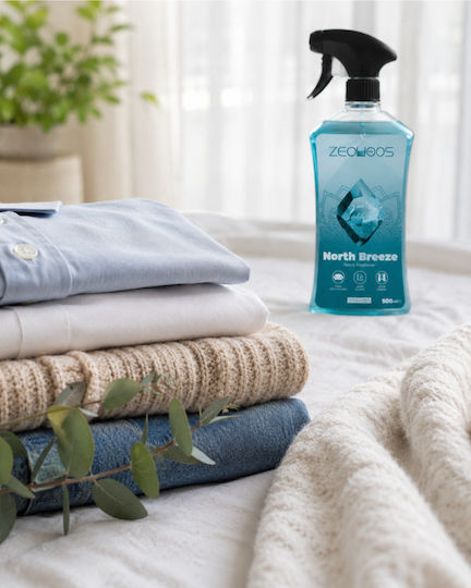 North Breeze Αρωματικό Υφασμάτων Άρωμα Του Βορρά Vegan 500 Ml