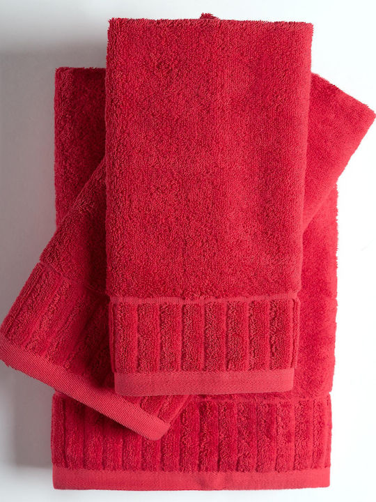 Silk Fashion Μελωδια 50x100εκ. Red Βάρους 600gr/m²
