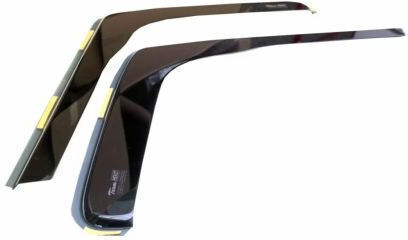 Heko Set of Windbreakers Front Trucks Dark Fime for Mercedes-Benz Atego 2pcs