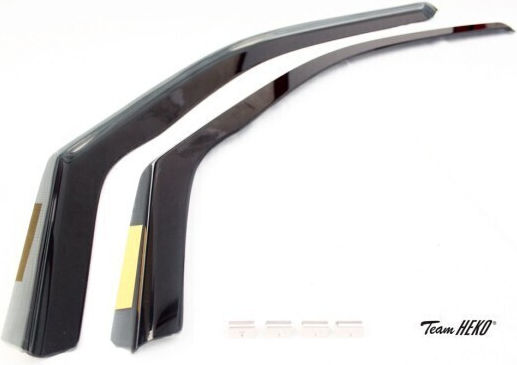 Heko Set of Windbreakers Front Car Dark Fime for Nissan Almera N16 4/5D 2000+ 2pcs