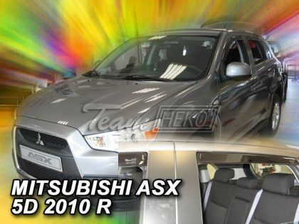 Heko Комплект Ветробрани Dark Fime за Mitsubishi Електронна търговия 5D 2010 4бр
