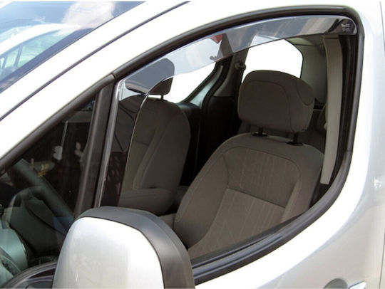 Heko Set of Windbreakers Front Car Dark Fime for Opel Frontera 2pcs