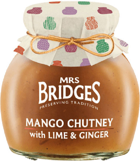 Mrs Bridges Mango with Lime & Ginger Chutney 290gr