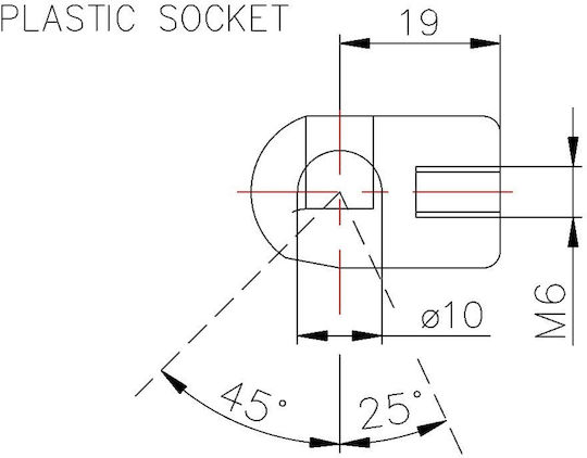 Fa Krosno Trunk Shock for Skoda Octavia I
