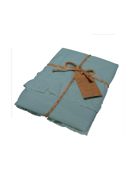 Darymex Σετ Μαξιλαροθήκες Mineral Blue 40x40εκ.