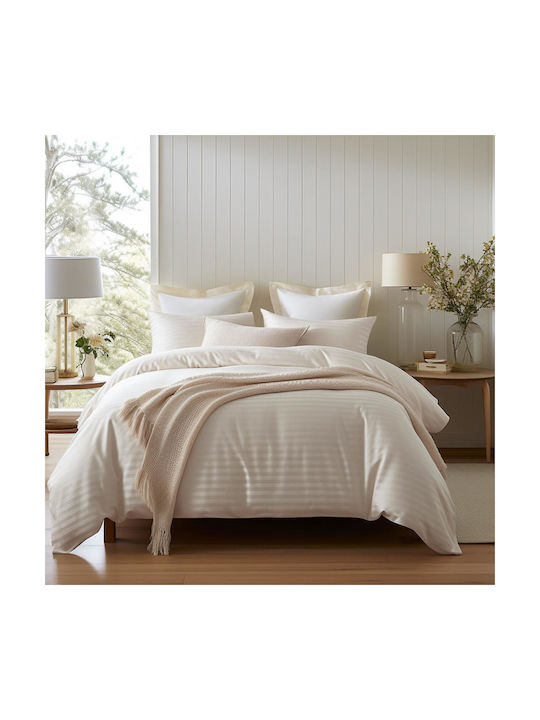 Darymex Μαξιλαροθήκη Cream 70x80εκ.