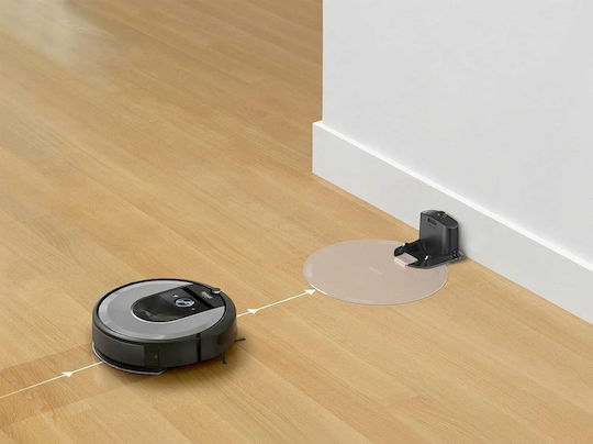 iRobot Roomba Combo I8 Σκούπα Ρομπότ με Οπτική Χαρτογράφηση Ασημί