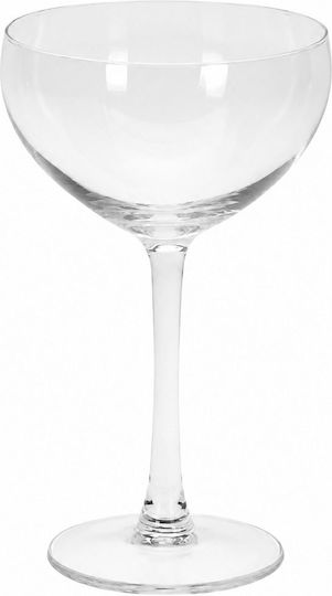 Excellent Houseware Set de pahare Cocteiluri din Sticlă Cu picior 240ml 4buc