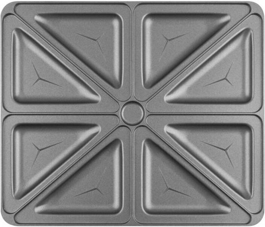 Concept Сандвич тостер с подвижни плочи за 2 Сандвичи 1200W Inox