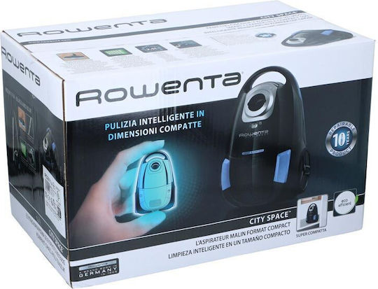 Rowenta Rowenta City Space RO2611 Vacuum Cleaner 750W Bagged 2.5lt