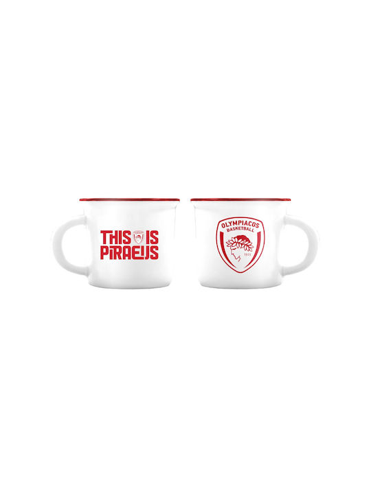 Ceramic Red Mug 70ml