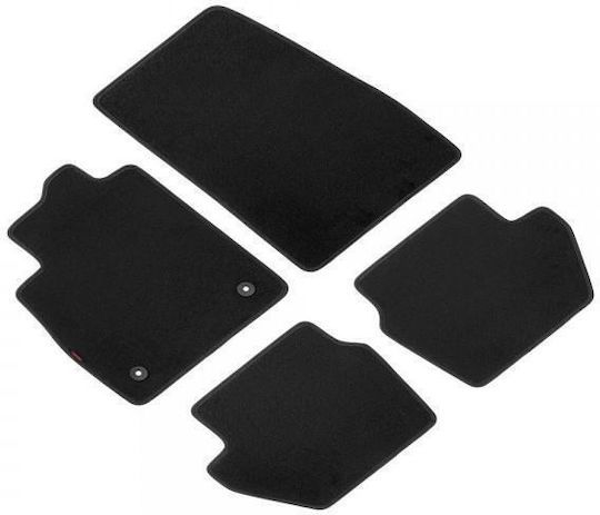 Lampa Set of Front and Rear Mats 4pcs for Ford Puma Black