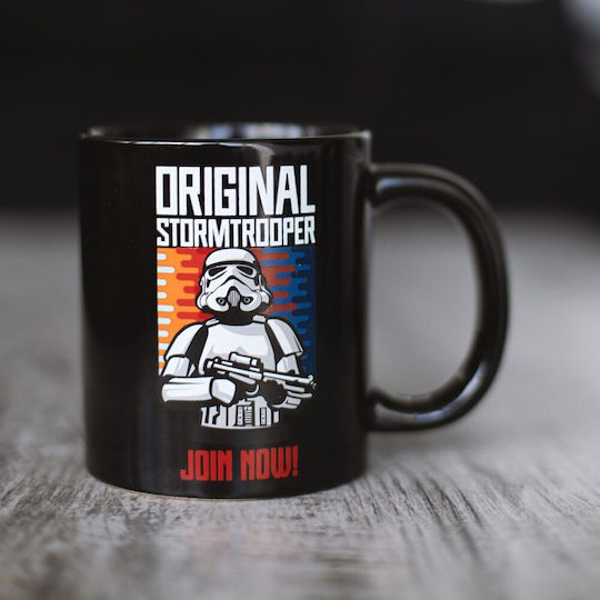 Thumbs Up Stormtrooper Чаша Керамично Черен 330мл