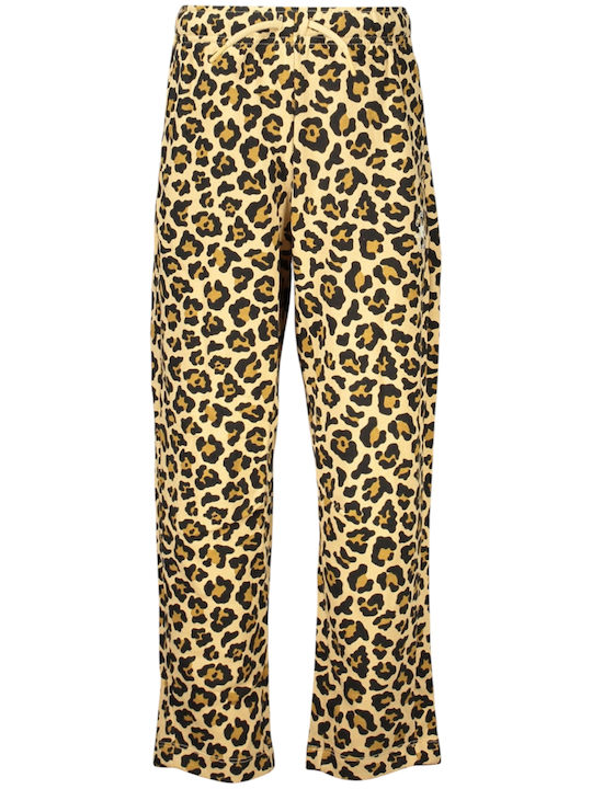 Kids Sweatpants With Jacket With Top Leopard