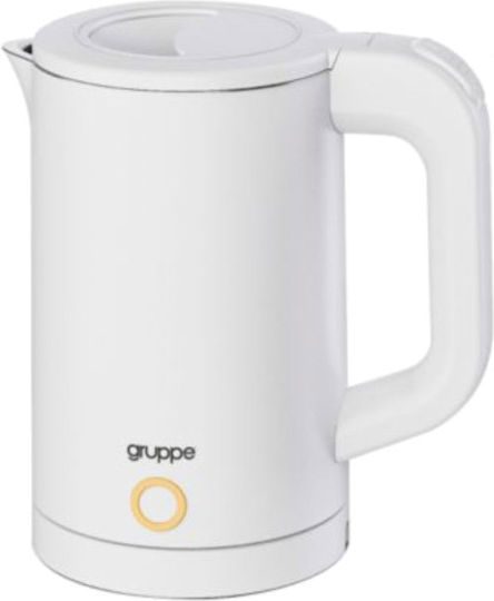 Gruppe Travel Size Kettle 500ml 1000W White