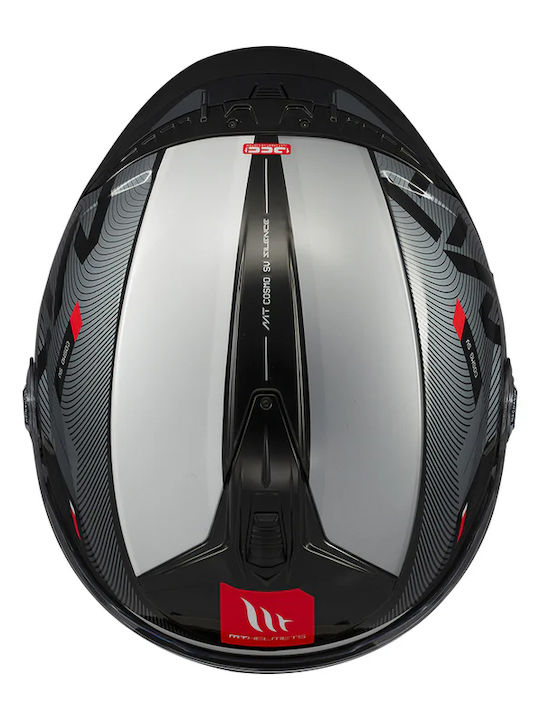 MT Cosmo SV S Silence B2 Black Grey Gloss Motorcycle Helmet Jet DOT ECE 22.06 1450gr with Sun Visor