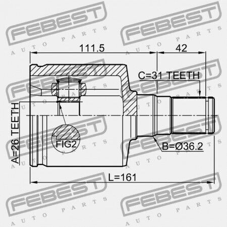 Αριστερός Εσωτερικός Σύνδεσμος Ford Mondeo Ca2 2007-2014 Eu 1504139