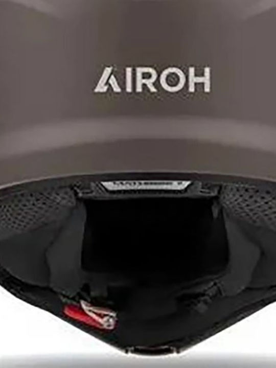 Airoh Mathisse II Bronze Matt Motorcycle Helmet Flip-Up ECE 22.06 1680gr with Pinlock and Sun Visor