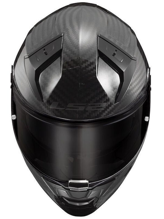 LS2 FF811 Vector II Solid Carbon Motorcycle Helmet Full Face ECE 22.06 1500gr with Pinlock and Sun Visor