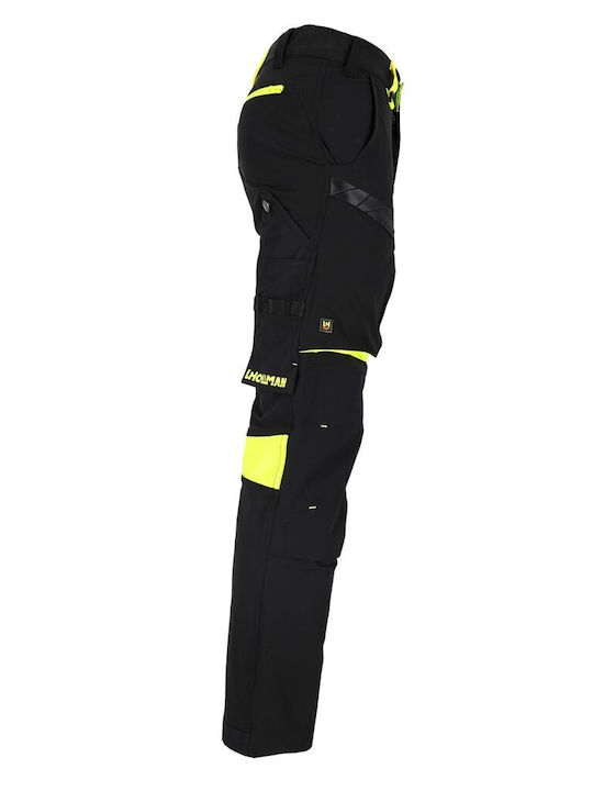 Raw-Pol Pantaloni de Lucru Negru