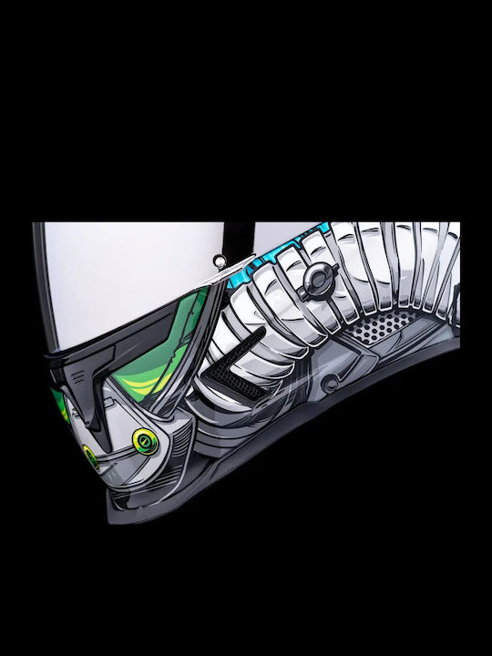Icon Airframe Pro Outbreak Мотоциклетна каска Full Face DOT / ECE 22.05 1580гр