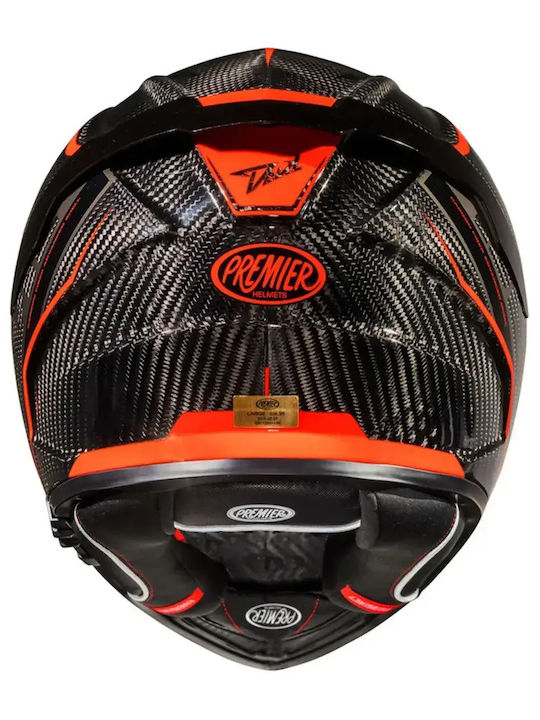 Premier Devil Carbon St2 Motorcycle Helmet Full Face 1490gr with Pinlock