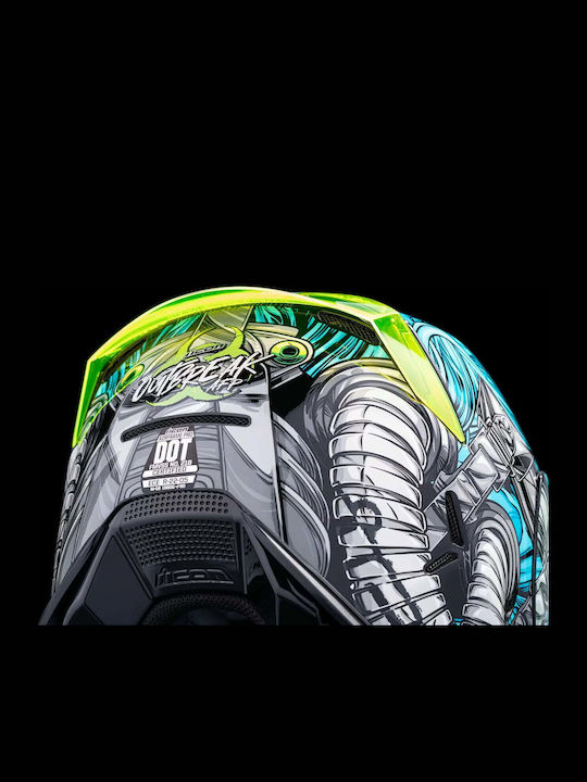 Icon Airframe Pro Outbreak Мотоциклетна каска Full Face DOT / ECE 22.05 1580гр