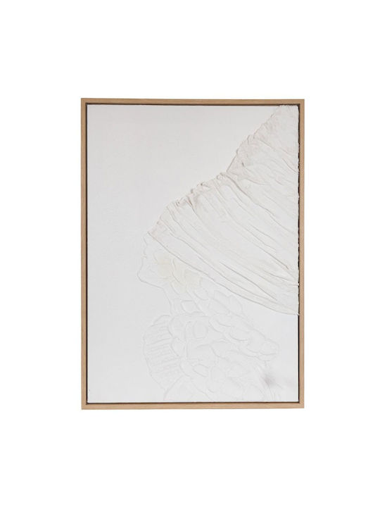 Canvas Painting Handmade Figure White 60x3.8x80cm